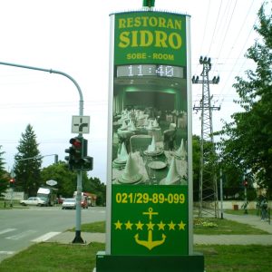 REKLAMNI TOTEM ns reklamdžija, izrada totem reklama