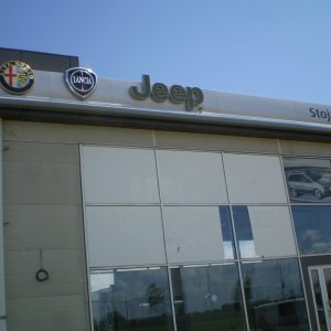 3D slova ns reklamdžija, izrada 3D reklama, 3D svetlece reklame, 3D slova