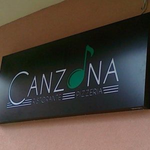 Svetleći display od alubonda Novi Sad