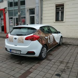 Brendiranje vozila-4 Brendiranje vozila, autografika, ns reklamadžija