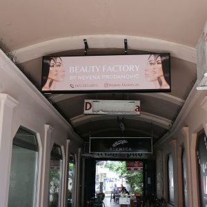Beauty Factory, Svetleći displeji (1) Beauty Factory, Svetleći displeji (1)